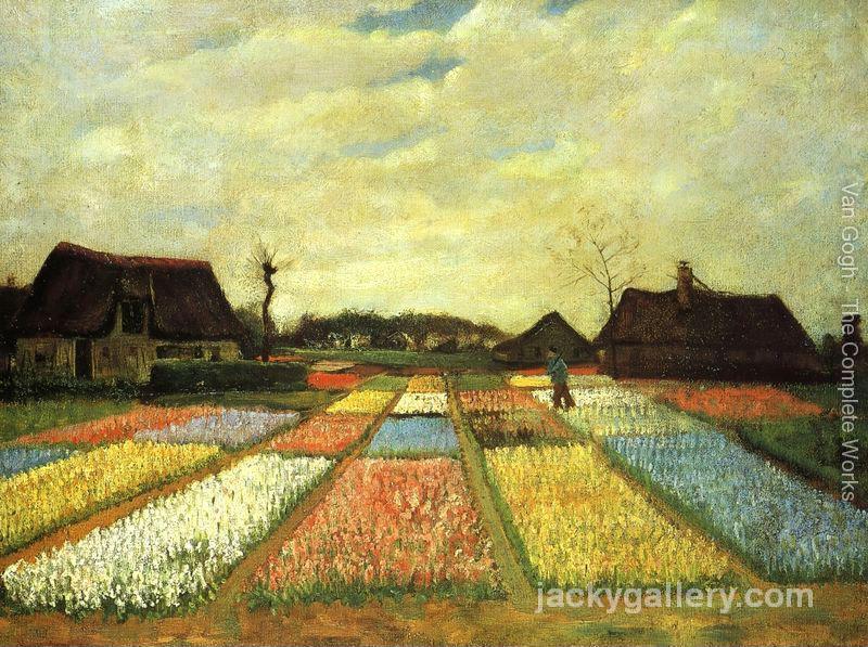 Bulb Fields, Van Gogh painting